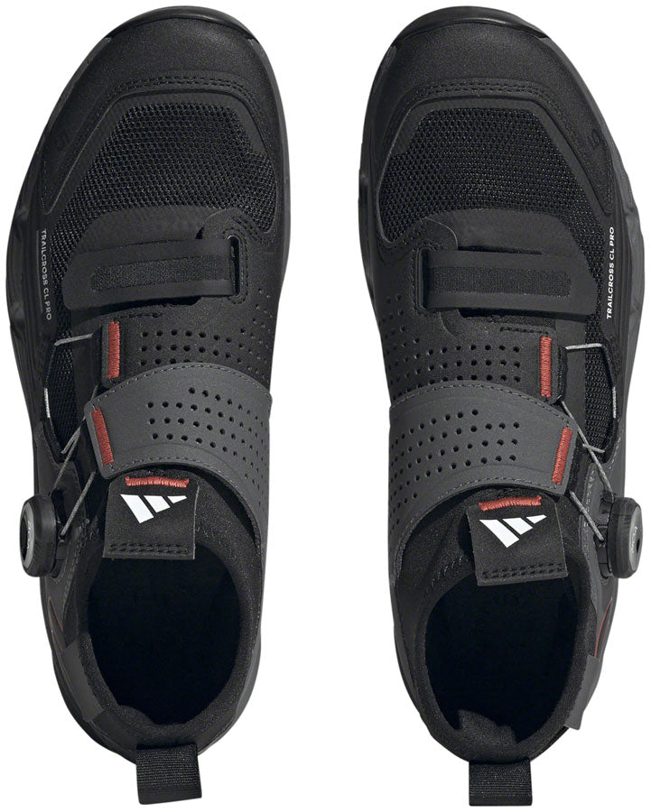 Five Ten Trailcross Pro Mountain Clipless Shoes - Women's Gray Five/Core BLK/Red 8.5