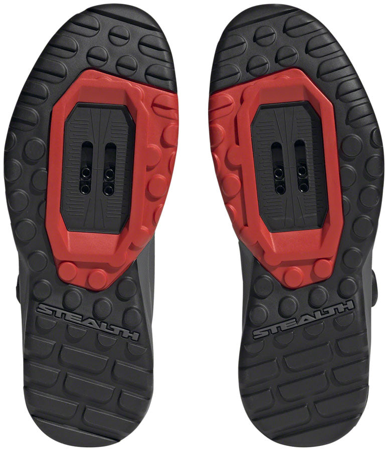 Five Ten Trailcross Pro Mountain Clipless Shoes - Women's Gray Five/Core BLK/Red 8.5