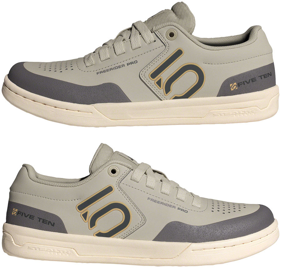 Five Ten Freerider Pro Flat Shoes - Men's Putty Gray/Carbon/Charcoal 14