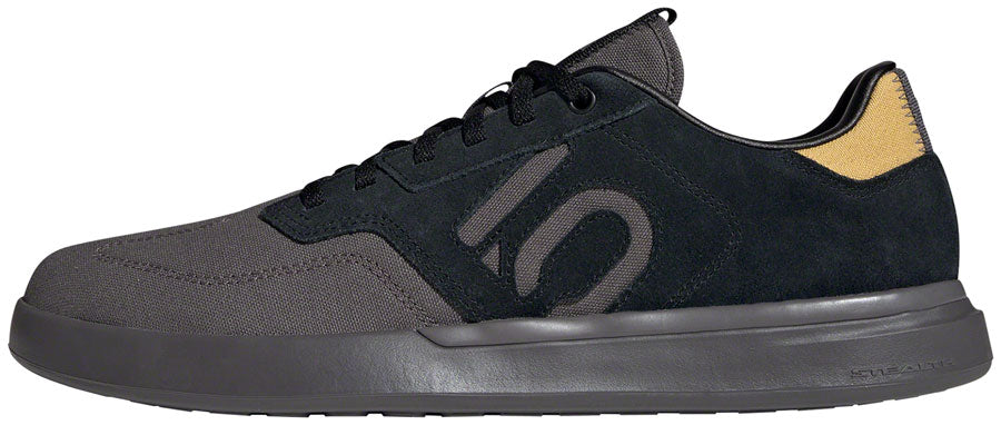Five Ten Sleuth Flat Shoes - Men's Black/Charcoal/Oat 8