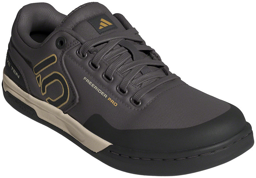 Five Ten Freerider Pro Canvas Flat Shoes - Men's Charcoal/Carbon/Oat 13