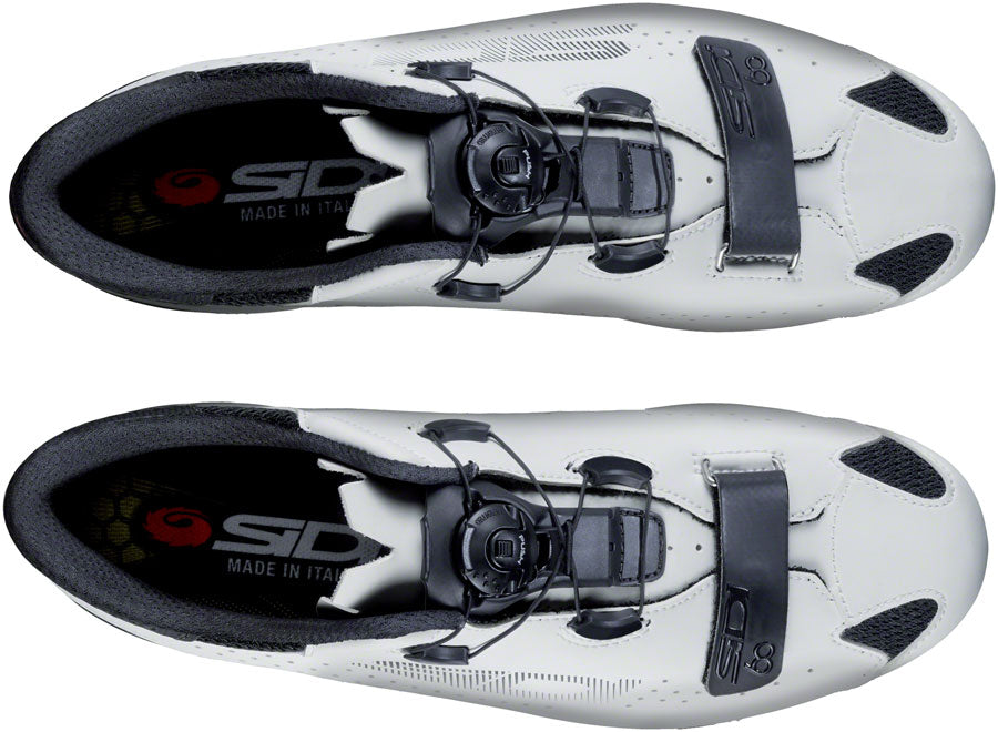 Sidi Sixty Road Shoes - Men's Black/White 46