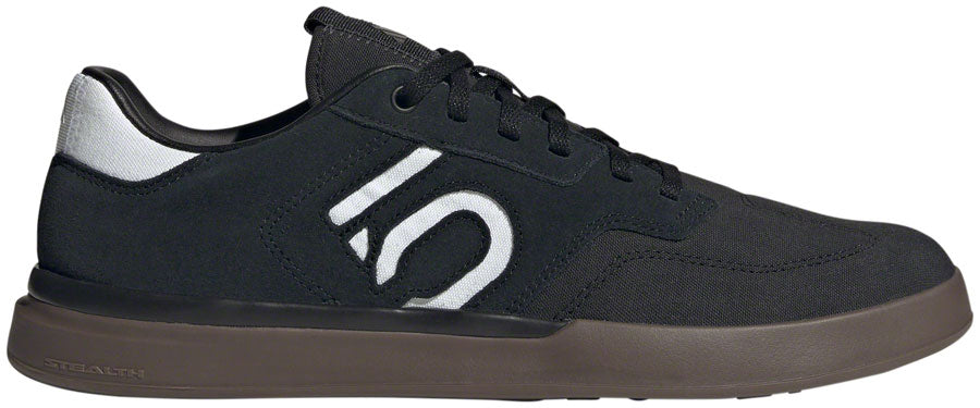 Five Ten Sleuth Canvas Flat Shoes - Men's Core Black/Core Black/FTWR White 6
