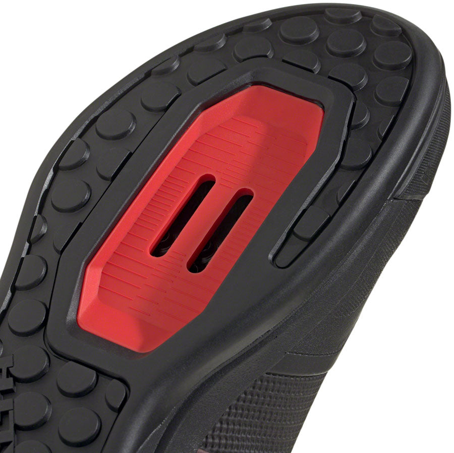 Five Ten Hellcat Pro Mountain Clipless Shoes - Men's Core BLK/Core BLK/Red 11.5