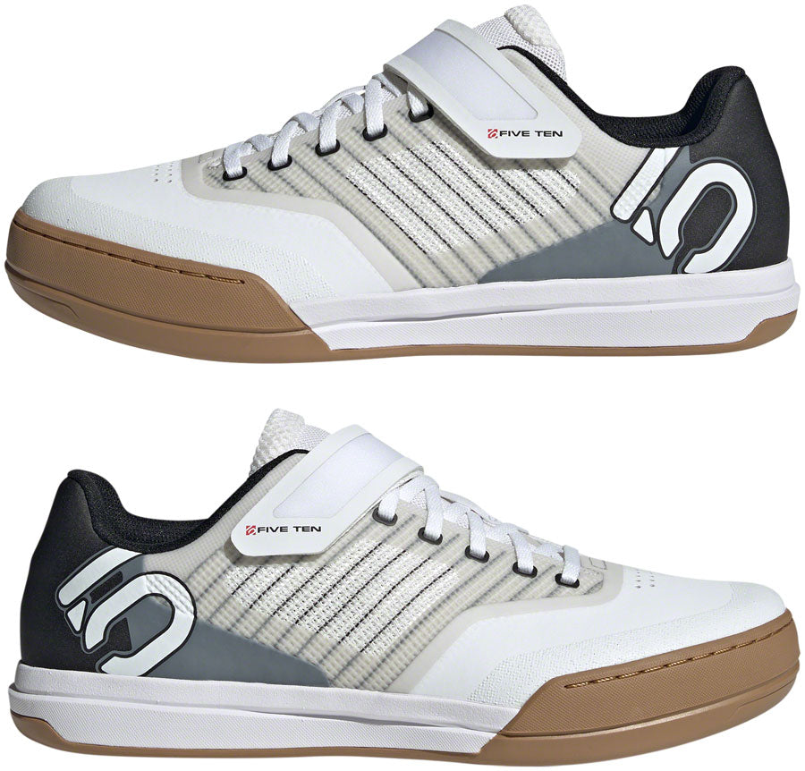 Five Ten Hellcat Pro Mountain Clipless Shoes - Men's FTWR White/FTWR White/Core BLK 5