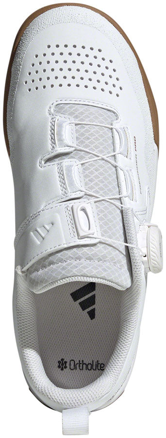 Five Ten Freerider Pro BOA Flat Shoes - Women's FTWR White/Warm Clay/Gray Three 10