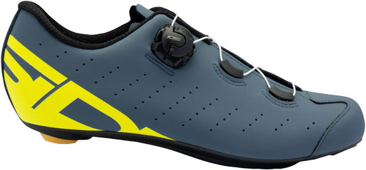 Sidi Fast 2 Road Shoes - Men's Blue/Yellow 44.5