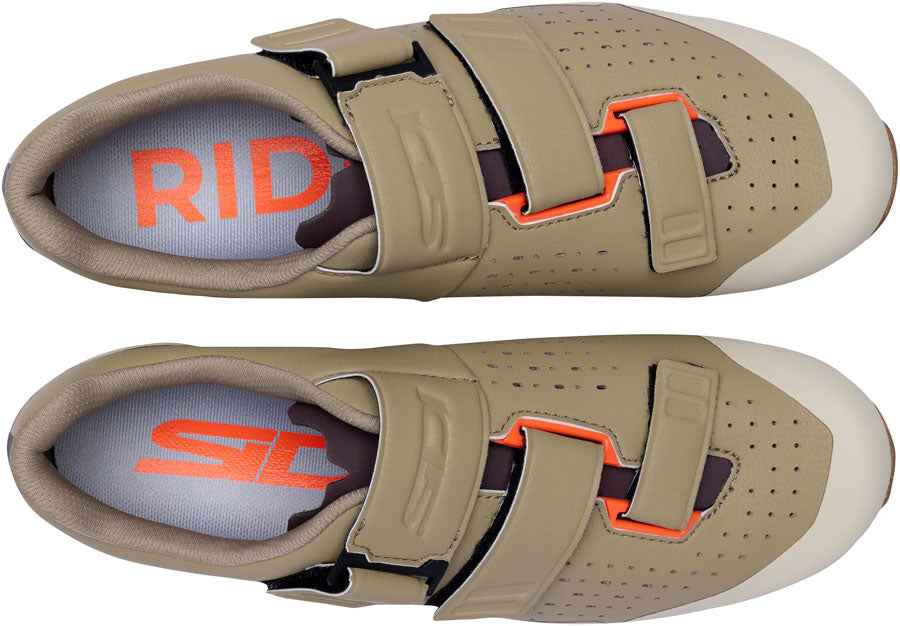 Sidi Asper Gravel Shoes - Men's Dark Sand 44.5 Millenium Fit