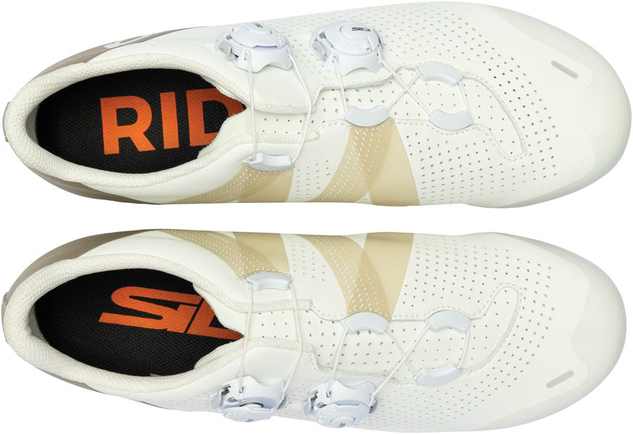 Sidi Ergo 6 Road Shoes - Men's White 41.5 Millenium Fit