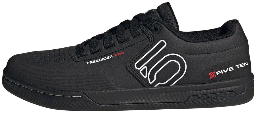 Five Ten Freerider Pro Flat Shoes - Men's Core BLK/FTWR White/FTWR White 6.5