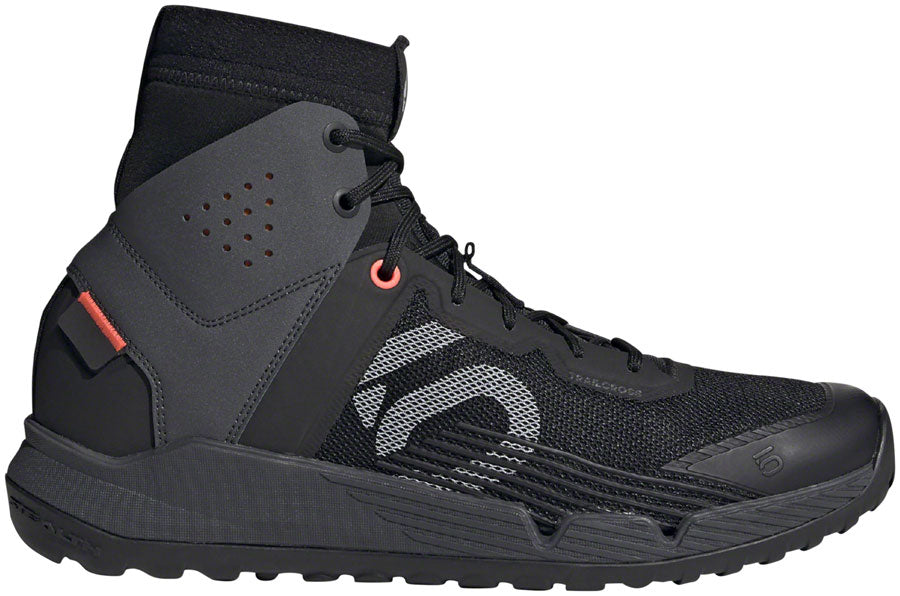 Five Ten Trailcross Mid Pro Flat Shoes - Men's Core BLK / Gray Two / Solar Red 10.5