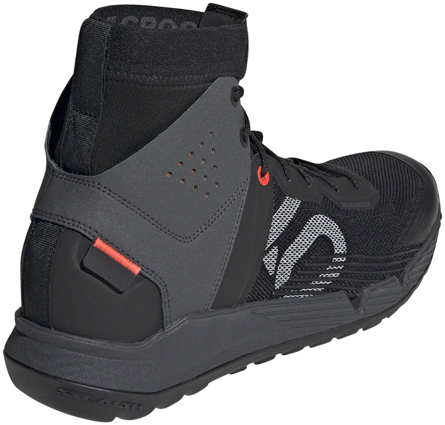 Five Ten Trailcross Mid Pro Flat Shoes - Men's Core BLK / Gray Two / Solar Red 12