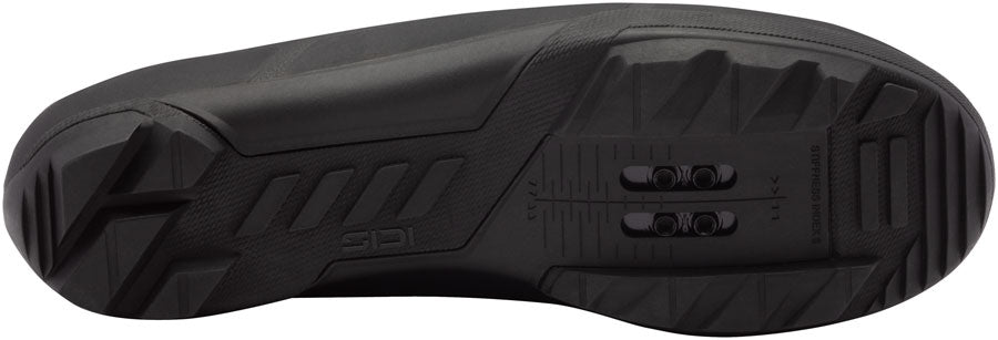 SIDI Asper Laces Gravel Shoes - Men's Black/Olive Green 40