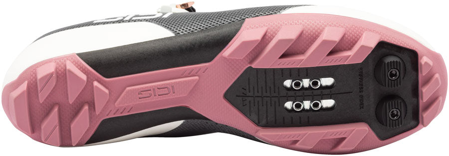 SIDI Dominator X XC Clipless Shoes - Women's Anthracite Ice White 42