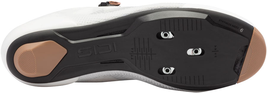 SIDI Genius X Vapo Road Shoes - White 48