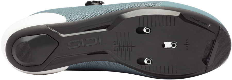 SIDI Genius X WYVE Road Shoes - Frost Gray/Ice White 44
