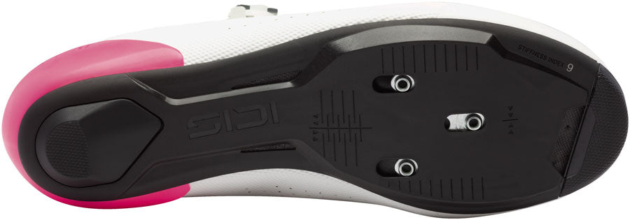 SIDI Genius X WYVE Road Shoes - Men's White Fluo 45.5