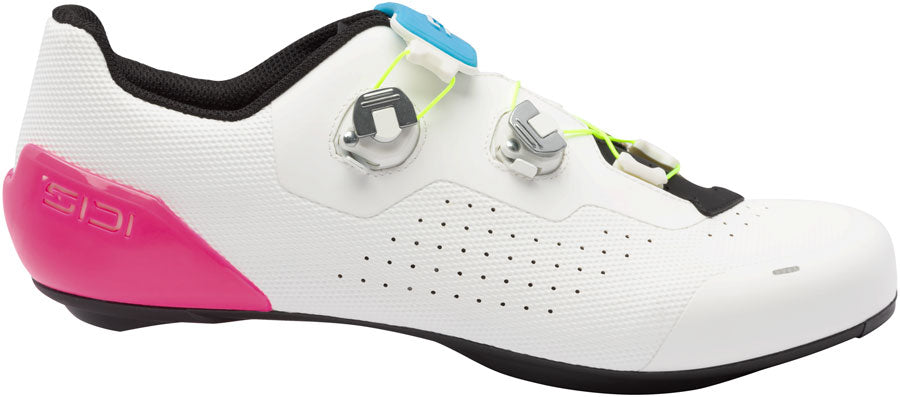 SIDI Genius X WYVE Road Shoes - Men's White Fluo 48