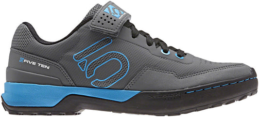 Five Ten Kestrel Lace Mountain Clipless Shoes - Women's Gray Five / Shock Cyan / Core BLK 10
