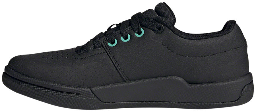 Five Ten Freerider Pro Flat Shoes - Women's Core BLK / Crystal White / Acid Mint 10.5