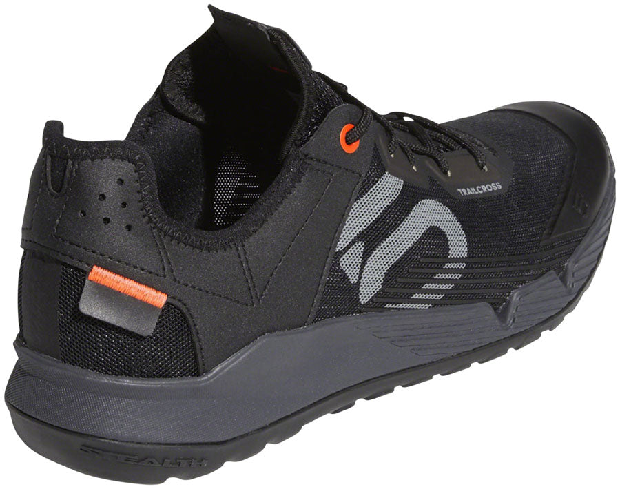 Five Ten Trailcross LT Flat Shoes - Men's Core BLK / Gray Two / Solar Red 8