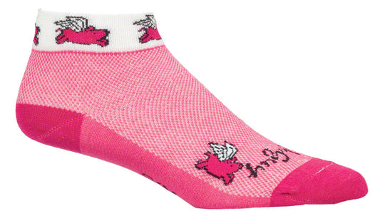 SockGuy Classic Flying Pigs Socks - 1