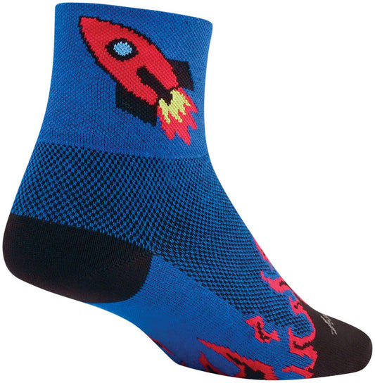 SockGuy Classic Rocket Man Socks - 3