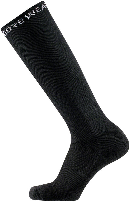 Gorewear Essential Thermo Long Socks - Black Men's 8-9.5