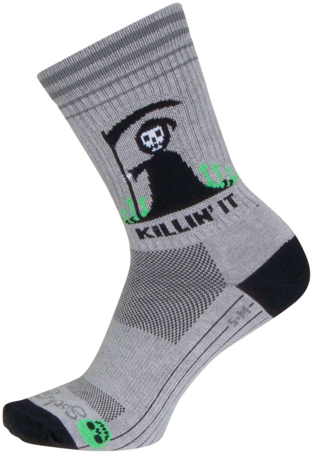 SockGuy Killin' It Crew Sock - 6" Small/Medium