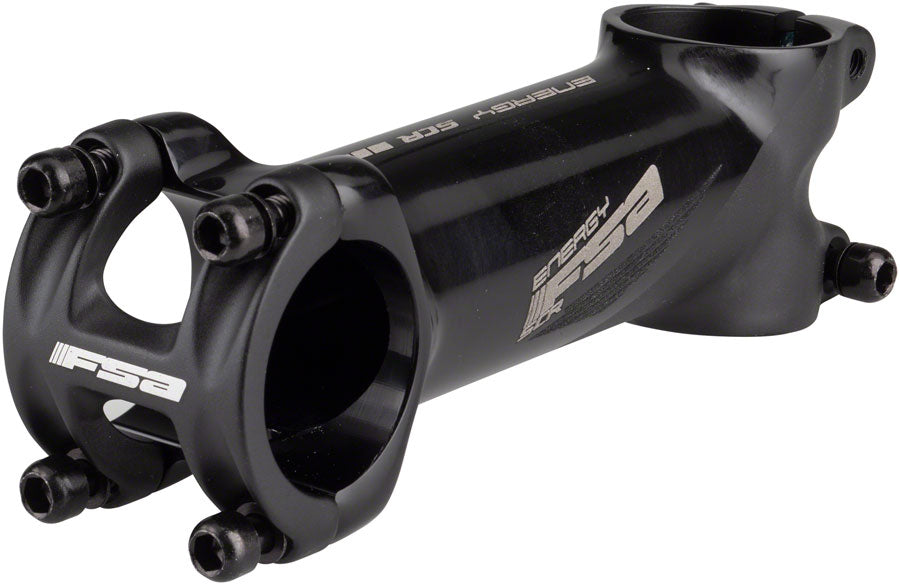 Full Speed Ahead Energy SCR Stem - 100mm 31.8 Clamp -6 1 1/8" Alloy BLK/Gray