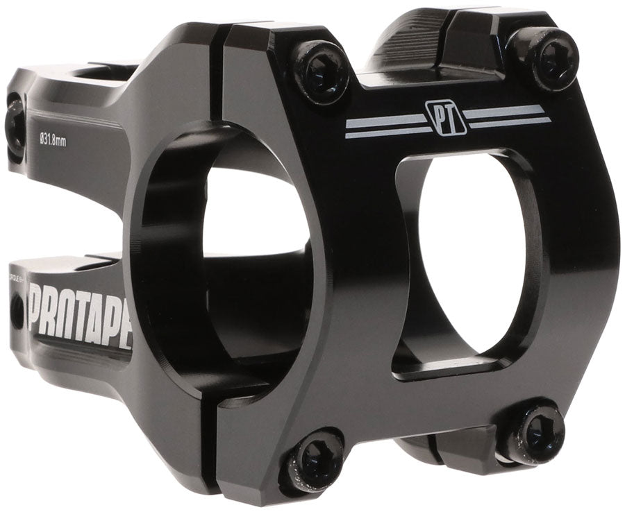 ProTaper Vice Trail Stem - 30mm 31.8mm Clamp +/-0 1 1/8" Aluminum Black