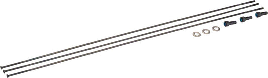 SRAM Spokes/Nipples/Washers 3-pack 298mm CX-Sprint Straight-Pull External BLK Roam 60 29