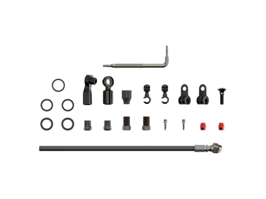 SRAM Disc Brake Hose Kit - Flat Mount Beveled Banjo 2000mm