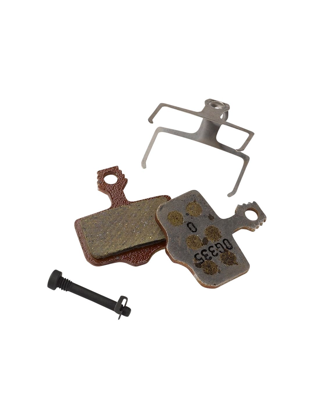 SRAM Disc Brake Pads - Organic Compound Aluminum Backed Quiet/Light For Level Elixir 2-Piece Road