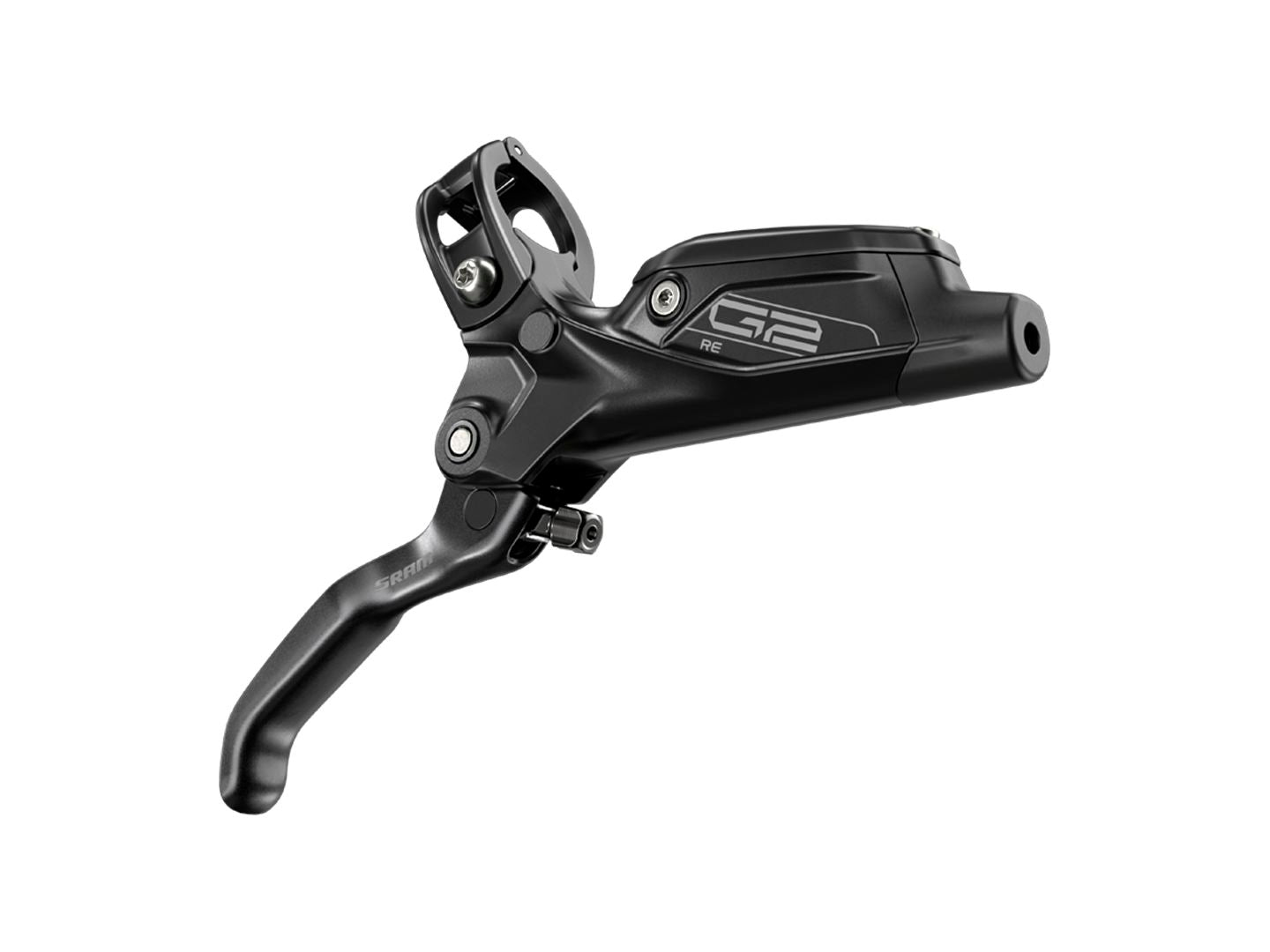 SRAM G2 RE Disc Brake and Lever - Front Hydraulic Post Mount Gloss Black A2