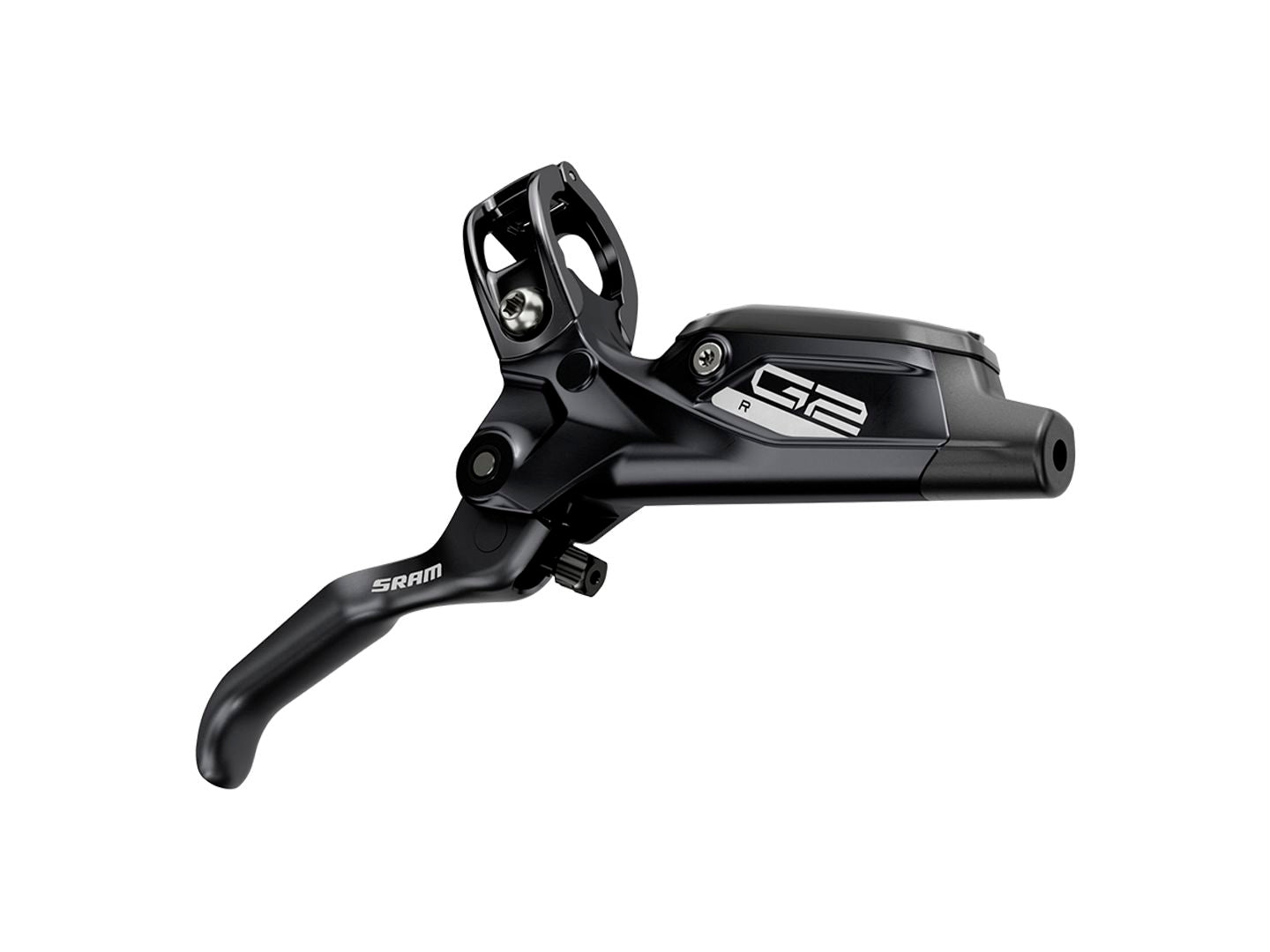 SRAM G2 R Disc Brake Lever - Front Hydraulic Post Mount Diffusion BLK Anodized A2