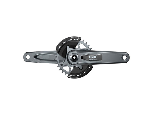 SRAM GX Eagle T-Type Wide Crankset - 175mm 12-Speed 32t Chainring Direct Mount 2-Guards DUB Spindle Interface Dark Polar