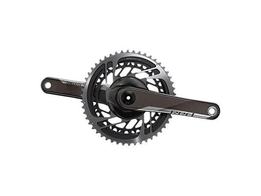 SRAM RED AXS Crankset - 175mm 12-Speed 46/33t Direct Mount DUB Spindle Interface Natural Carbon D1