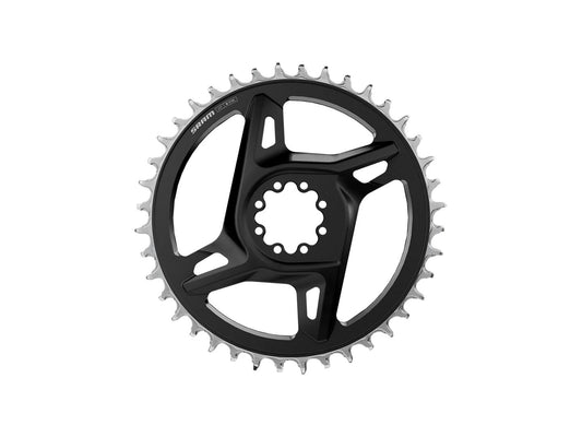 SRAM RED X-Sync Chainring - 42t 12/13-Speed 8-Bolt Direct Mount 6.5mm Offset BLK/Silver E1