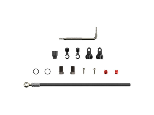 SRAM Disc Brake Hose Kit - Silver Banjo 2000mm