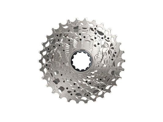 SRAM Rival AXS XG-1250 Cassette - 12-Speed 10-30t Silver For XDR Driver Body D1