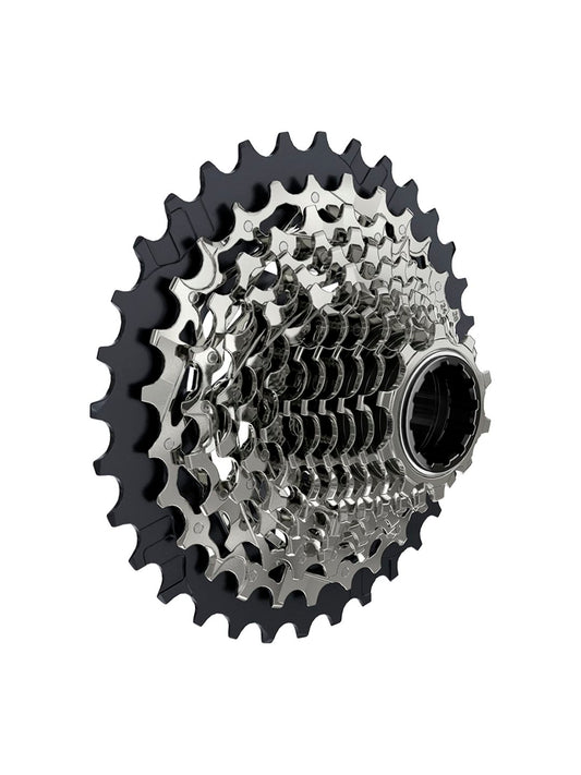 SRAM Force AXS XG-1270 Cassette - 12-Speed 10-33t Silver For XDR Driver Body D1