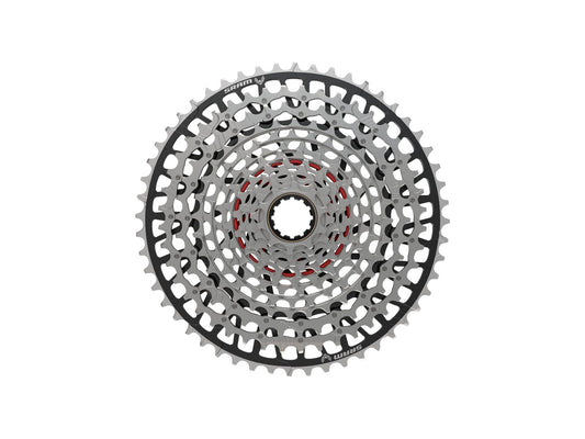 SRAM XX Eagle T-Type XS-1297 Cassette - 12-Speed 10-52t For XD Driver Silver/BLK