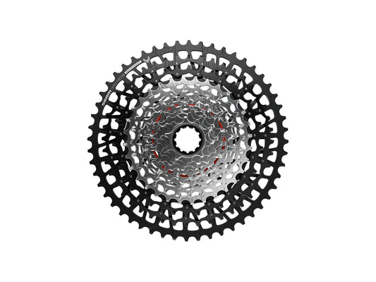 SRAM GX Eagle T-Type XS-1275 Cassette - 12-Speed 10-52t For XD Driver BLK/Silver
