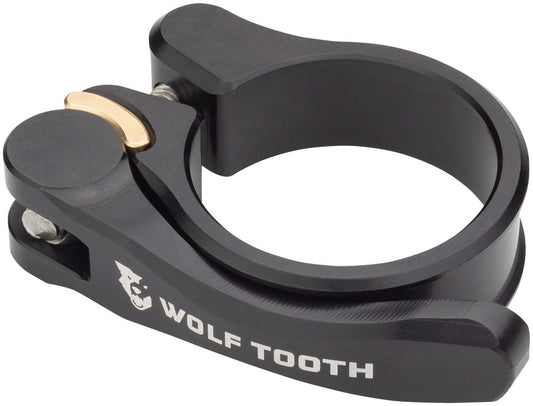 Wolf Tooth Components Quick Release Seatpost Clamp - 34.9mm QR Black