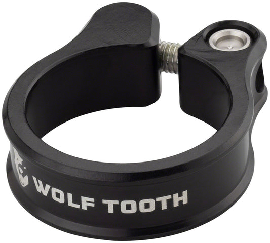 Wolf Tooth Seatpost Clamp - 29.8mm Bolt-On Black