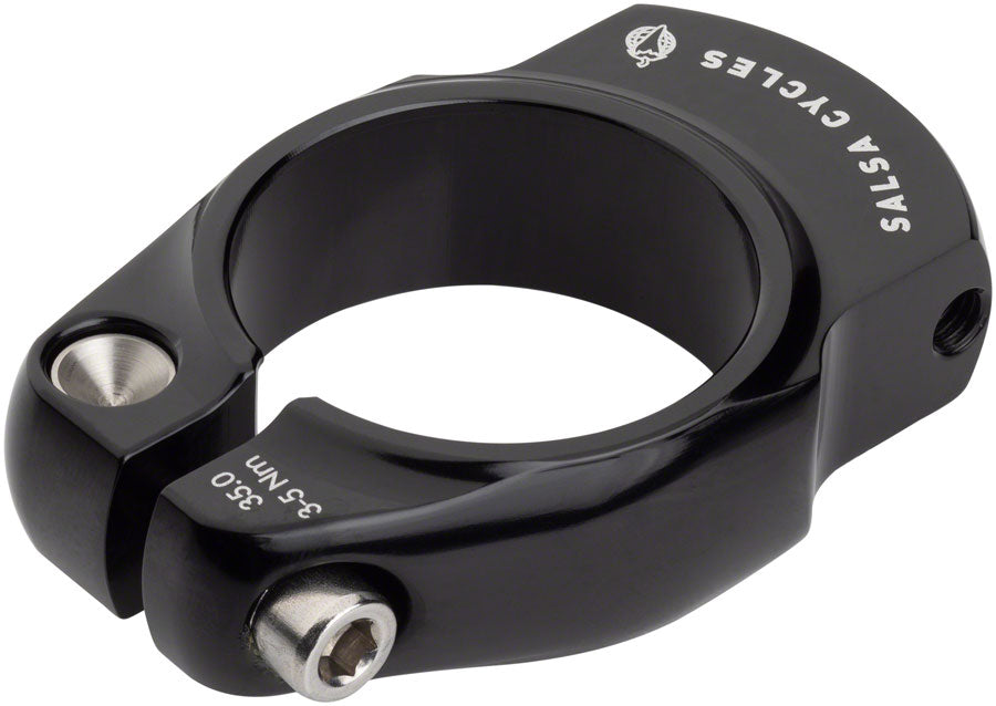 Salsa Rack-Lock Seatpost Clamp - 35.0mm Bolt-On Black