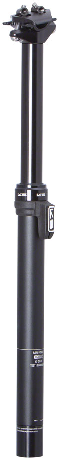 KS E20 Dropper Seatpost - 31.6mm 100mm Black