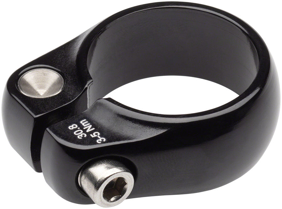Salsa Lip-Lock Seatpost Clamp - 30.8mm Bolt-On Black