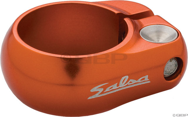Salsa Lip-Lock Seatpost Clamp - 36.4mm Bolt-On Orange